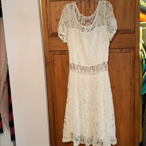 White Lace Dress